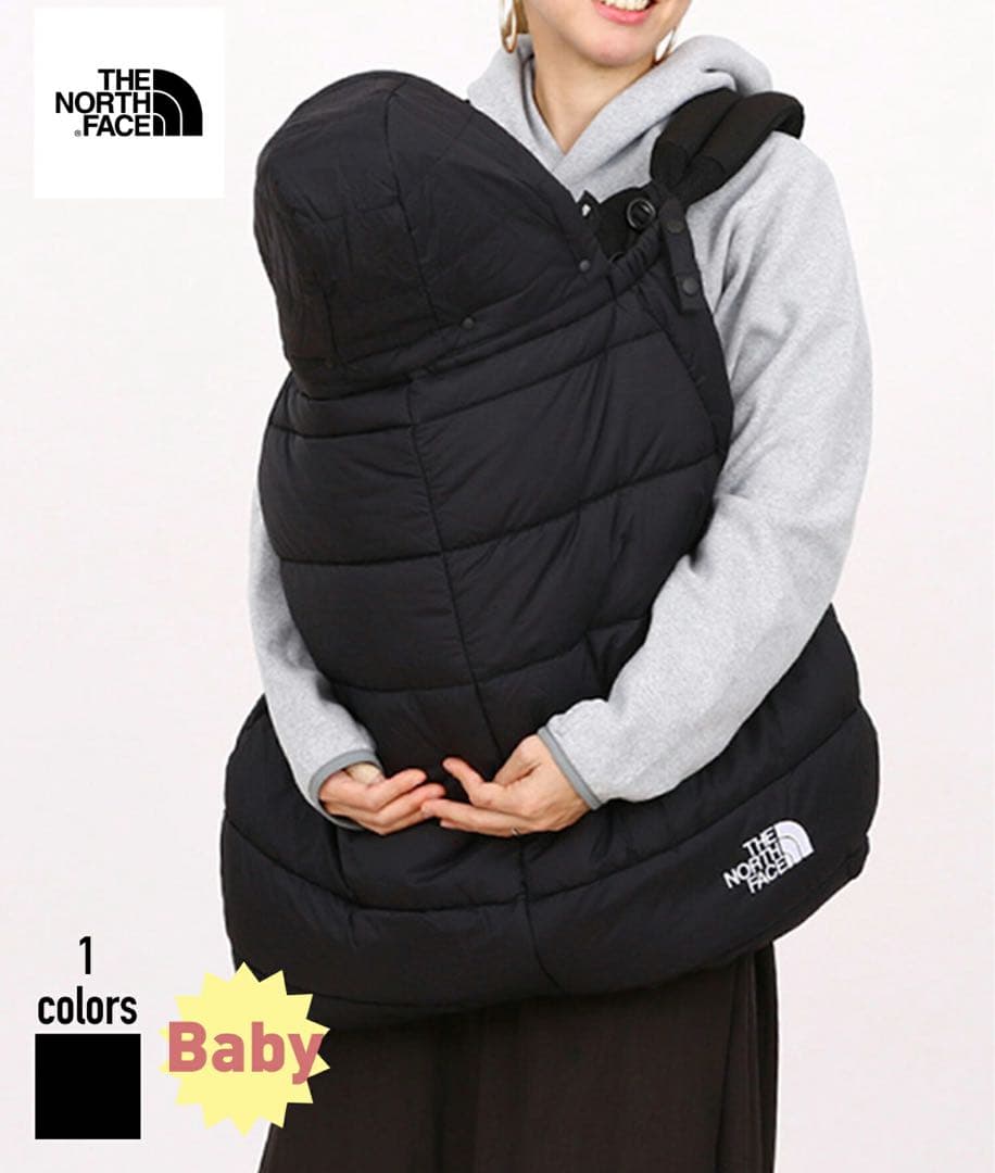 【美品】ノースフェイス ベビーシェルブランケット
