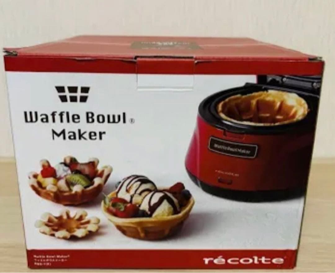 recolte  ワッフルボールメーカー　【新品・未使用】