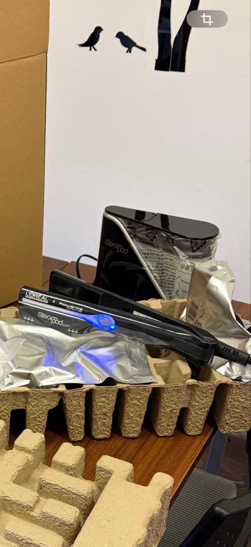 「新品未使用」ロレアルスチームポッド￼ スチームアイロン　送料無料