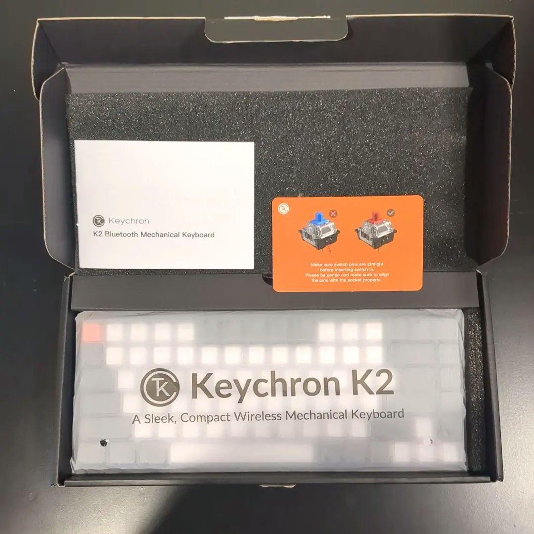 Keychron K2 V2 メカニカルキーボード 赤軸 US配列