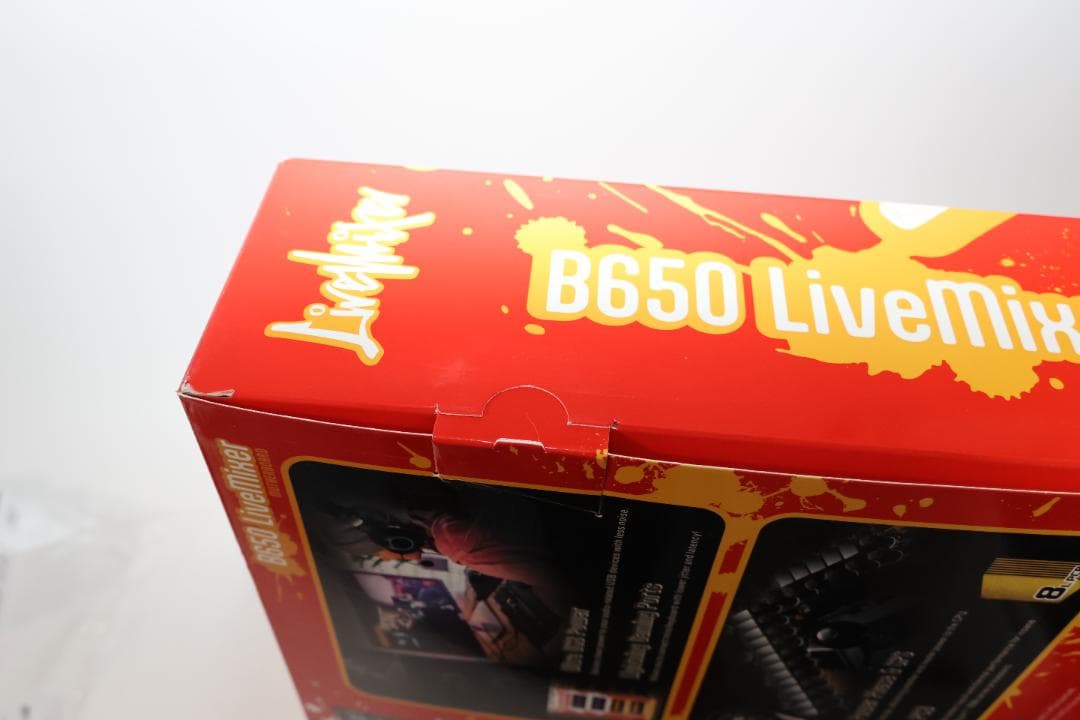 【修理上がり品・未使用】ASRock B650 LiveMixer マザーボード