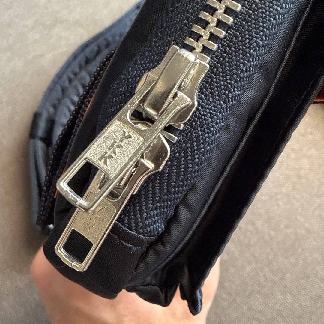 HEAD PORTER ネイビー タンカー　ショルダーバッグ