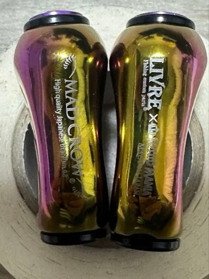 リブレ×スクイッドマニア　MADCROW オーロラゴールド　フィーノノブ