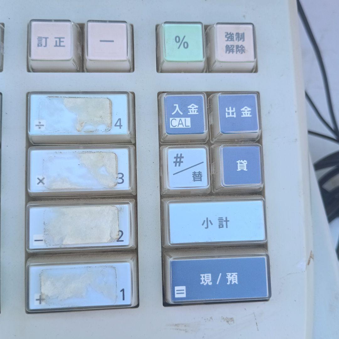 ツ*ー様 3662）CASIO TE-M80 電子レジスター