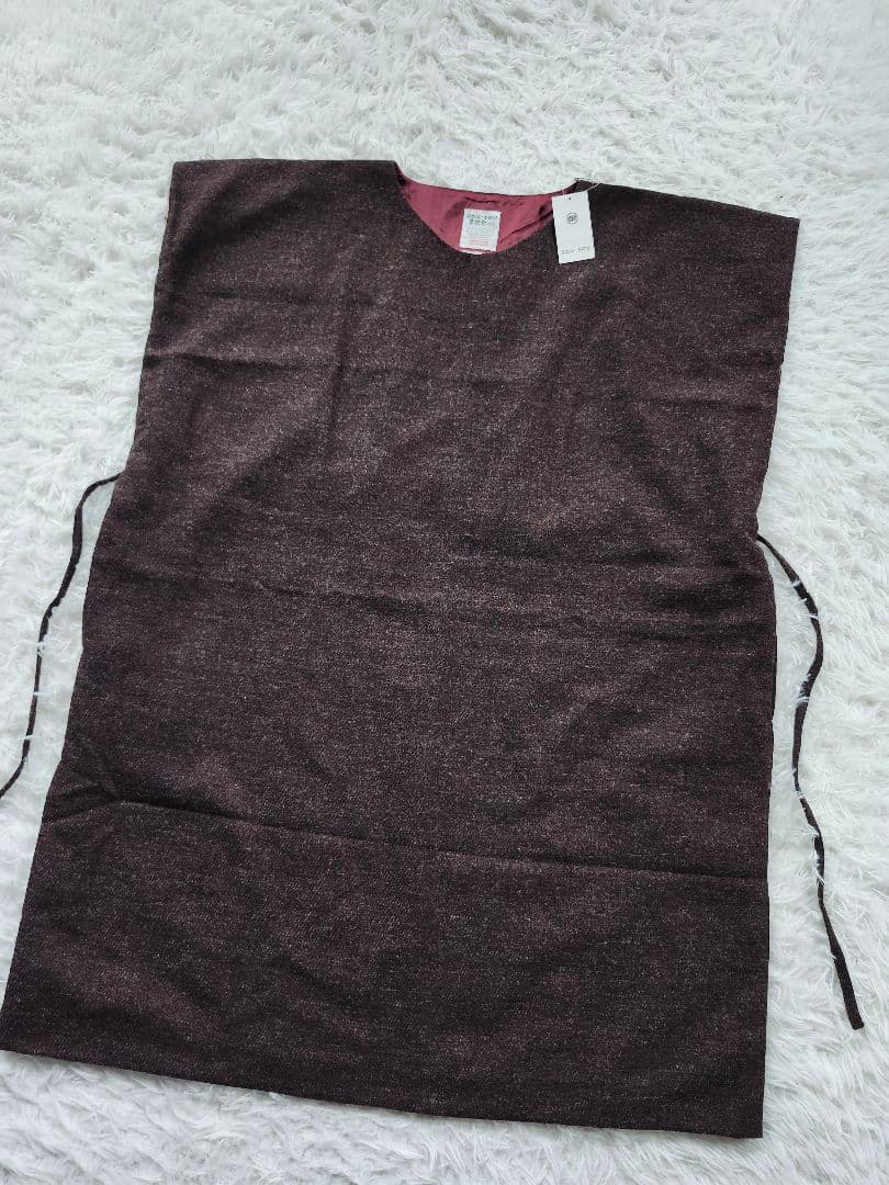 【新品】ソウソウ　時代紡毛　長方形衣　ワンピース