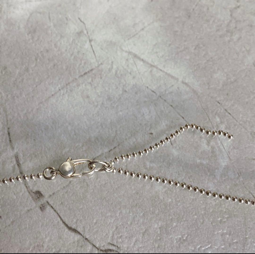 GUCCI 925 プレートネックレス