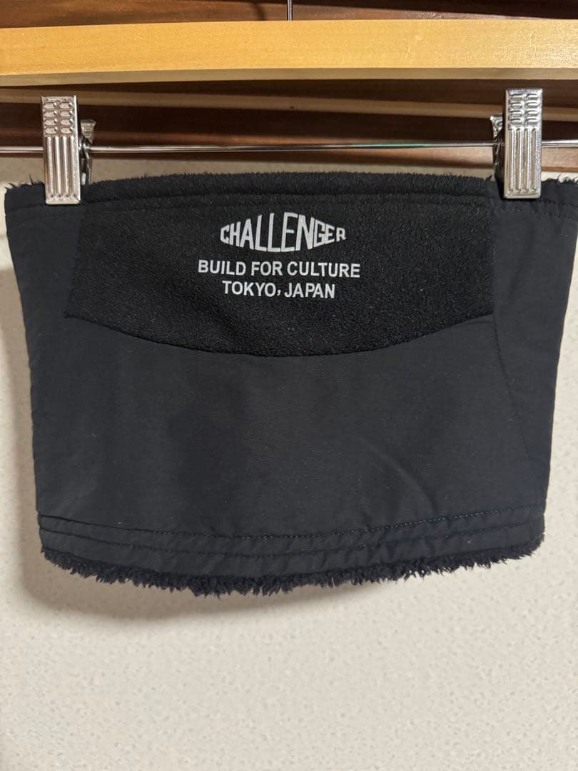 CHALLENGER ブラック ネックウォーマー