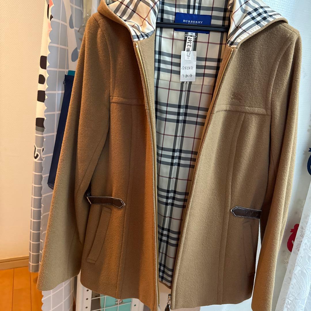 バーバリーブルーレーベル　ショートコート