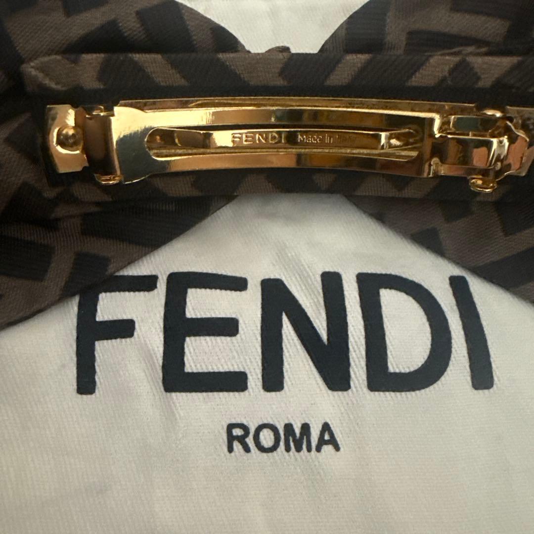 FENDI FFロゴ リボンヘアアクセサリー