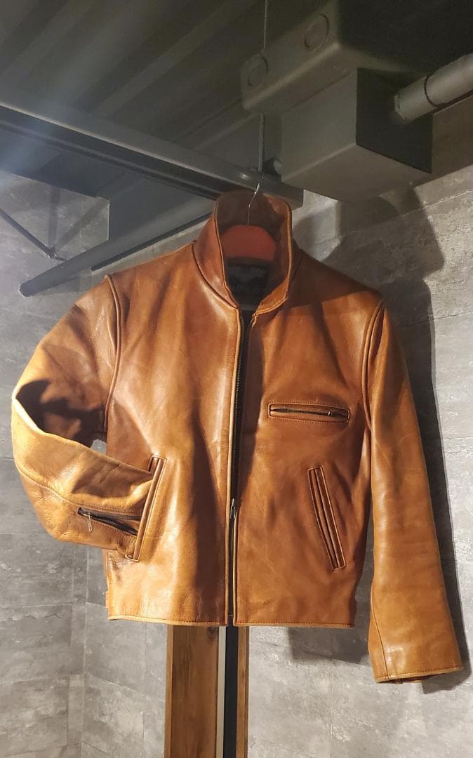 革ジャン　バイカー　シングル　ヴィンテージ
