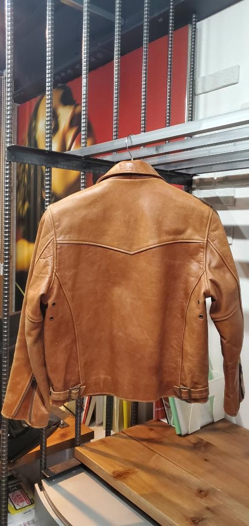 革ジャン　バイカー　シングル　ヴィンテージ