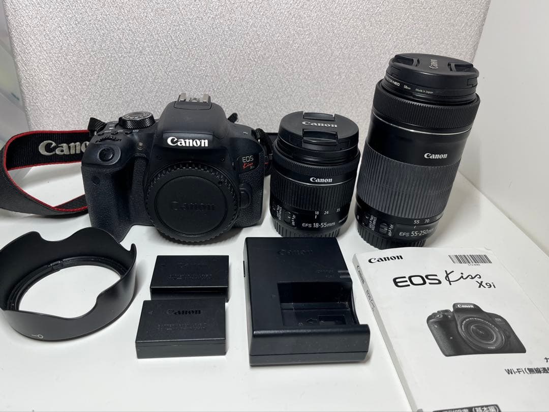 Canon EOS Kiss X9i ダブルレンズセット