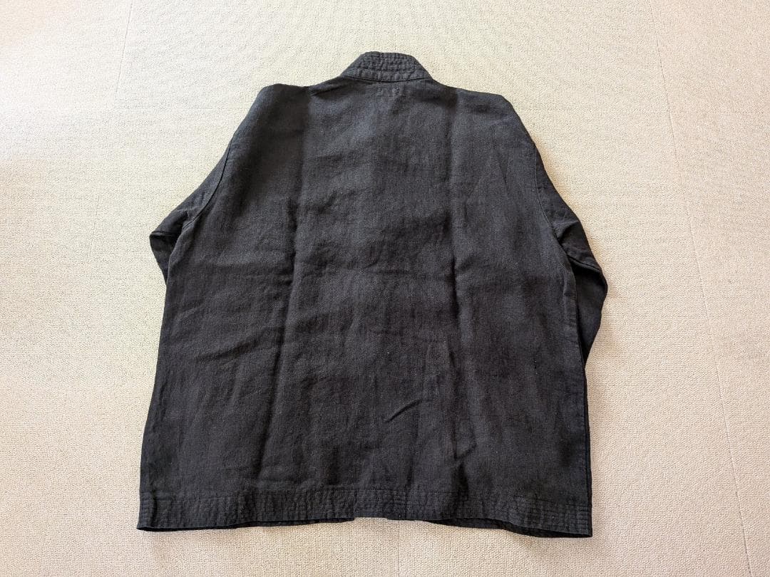 ファインクリーク シーワークス 長袖 チャイナ ジャケット ワーク シャツ 44