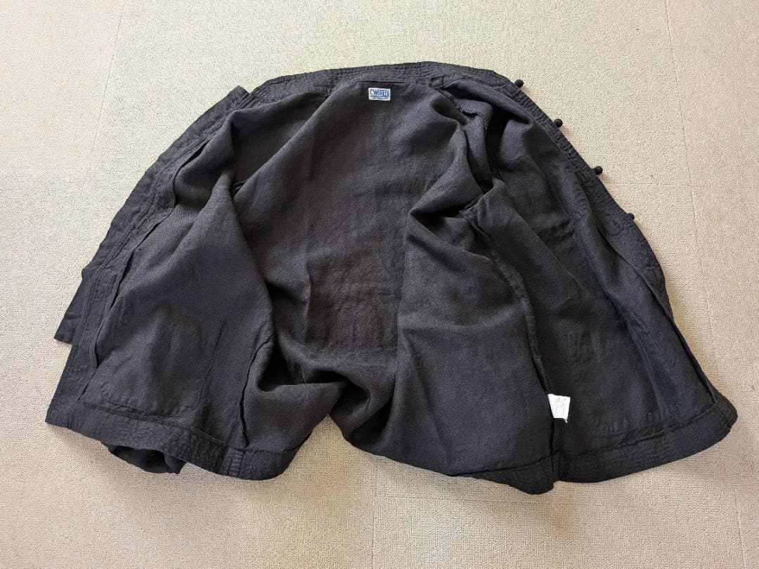 ファインクリーク シーワークス 長袖 チャイナ ジャケット ワーク シャツ 44