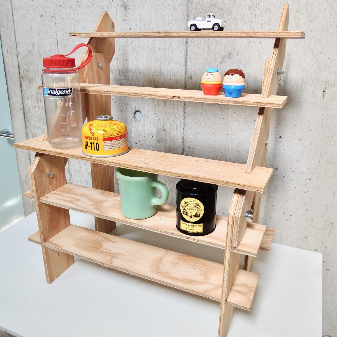 什器 ひな段スリム5段/背面1段/50幅/1台〈安価材〉イベント什器 店舗 什器