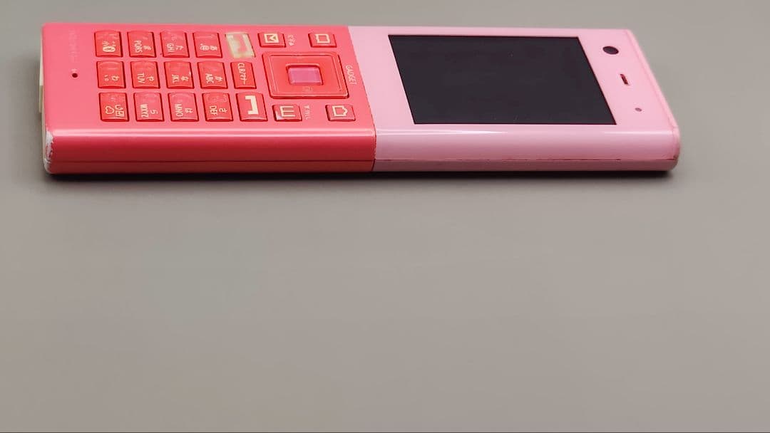 WILLCOM HONEY BEE5 WX07K 京セラ ピンク 携帯電話