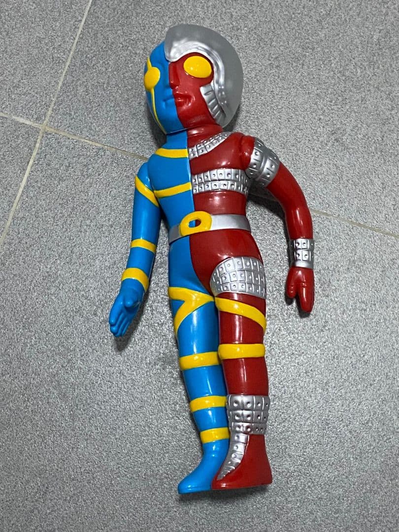 人造人間キカイダー ソフビ 黄色の目 25cm ヘッダーと台紙あり