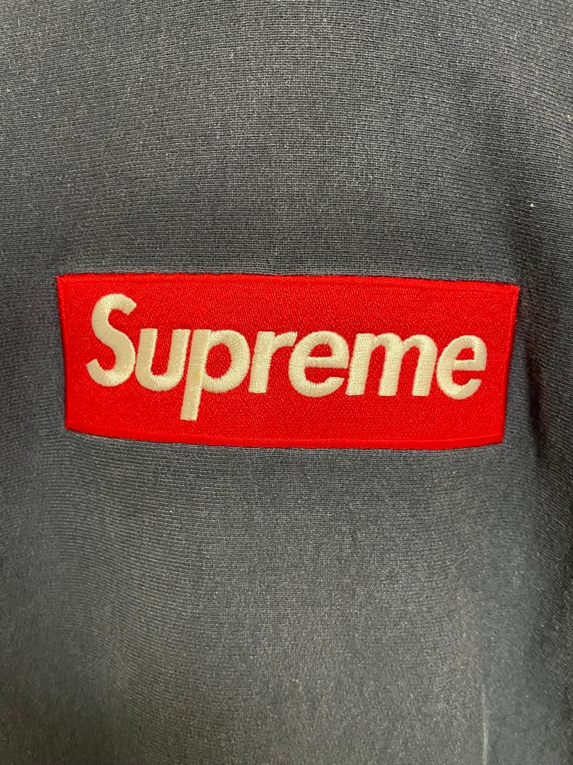 Supreme ボックスロゴパーカー　ネイビー