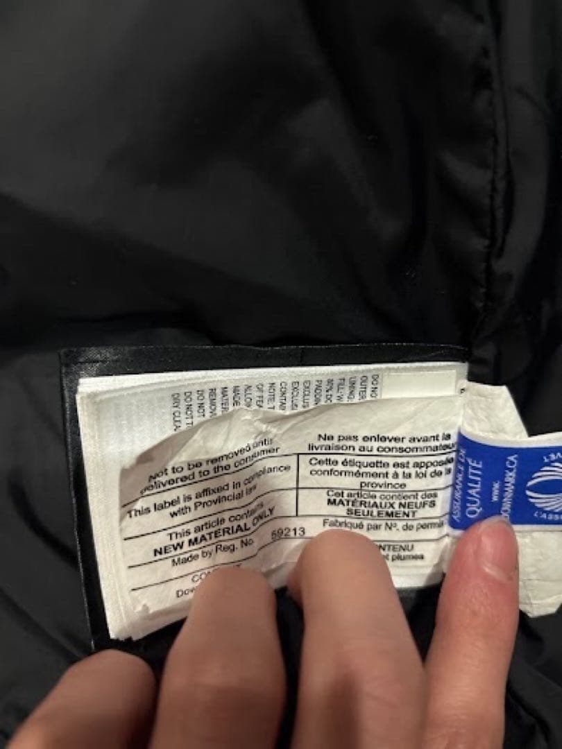   マッケンジー ダウンコート ファー 2302JL 紺S