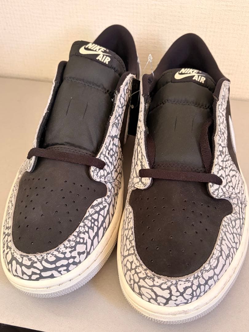 NIKE Air Force 1 レトロ ロー OG ブラックセメント