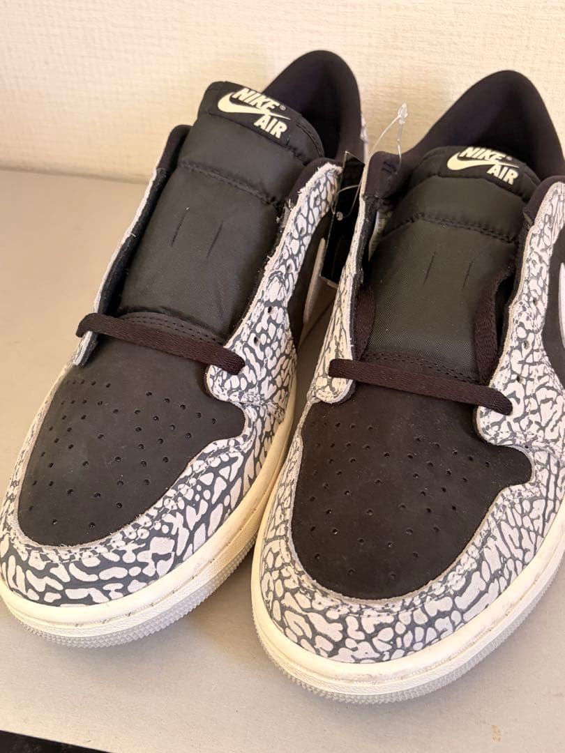 NIKE Air Force 1 レトロ ロー OG ブラックセメント