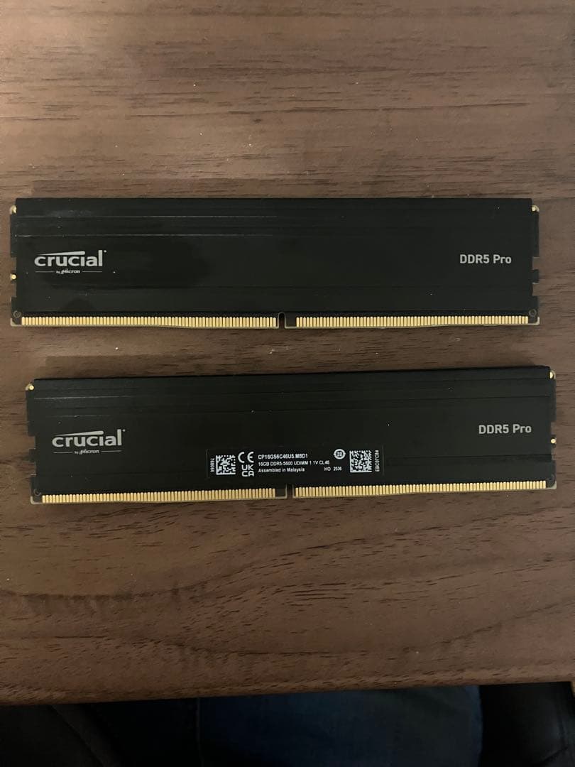 crucial DDR5 Pro メモリー