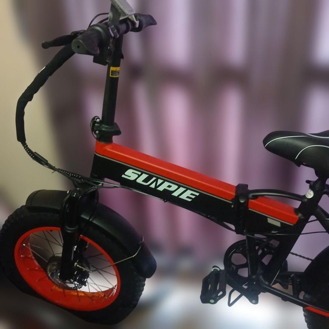 SUNPIE 電動アシスト自転車 太タイヤ 48V