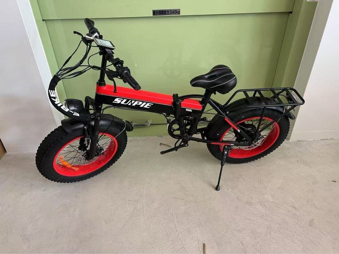 SUNPIE 電動アシスト自転車 太タイヤ 48V