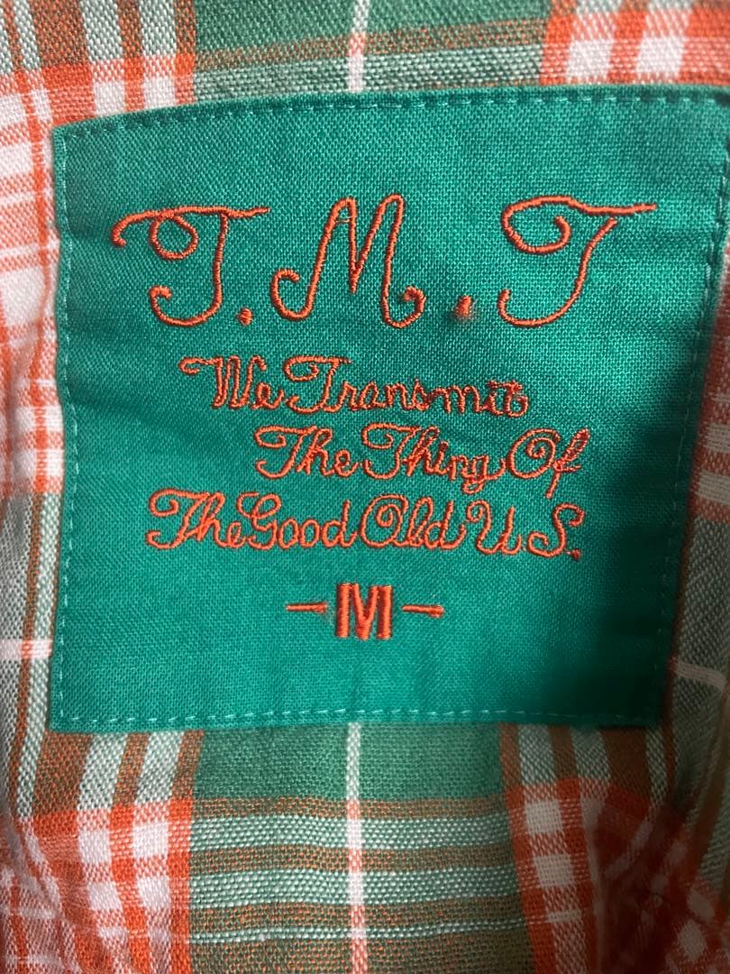 キムタク HERO TMT チェック シャツ オンブレ ダブルガーゼ