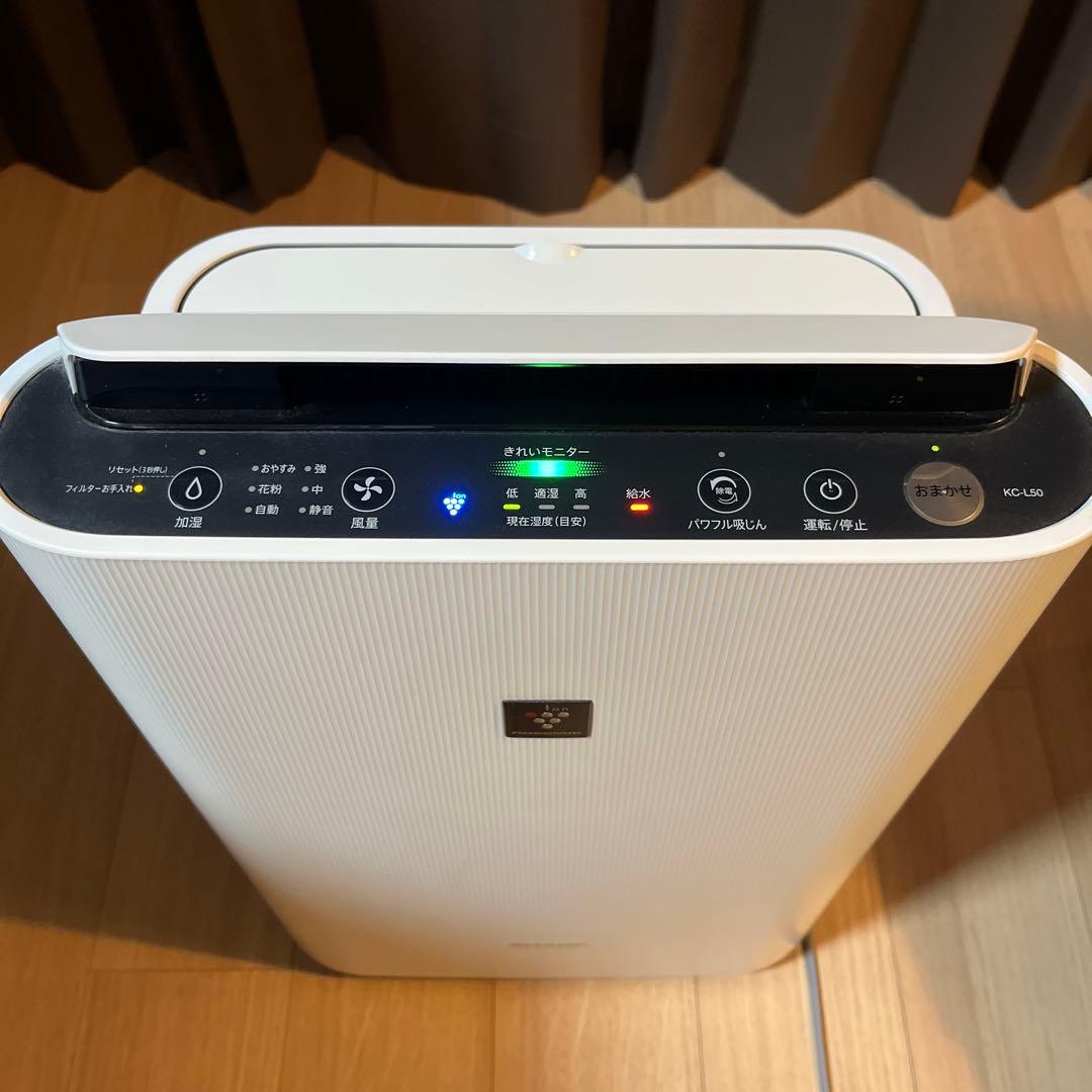 SHARP 加湿空気清浄機 KC-L50-W