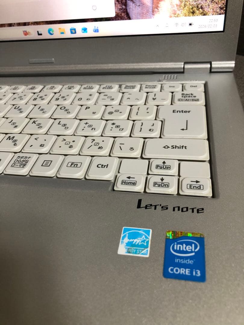 【良品】Let's note CF-LX3 SSD 大画面 バッテリー：良好④