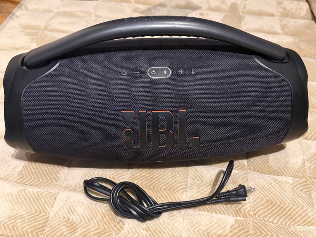 電源ケーブル付JBL BOOMBOX3ポータブル Bluetoothスピーカー