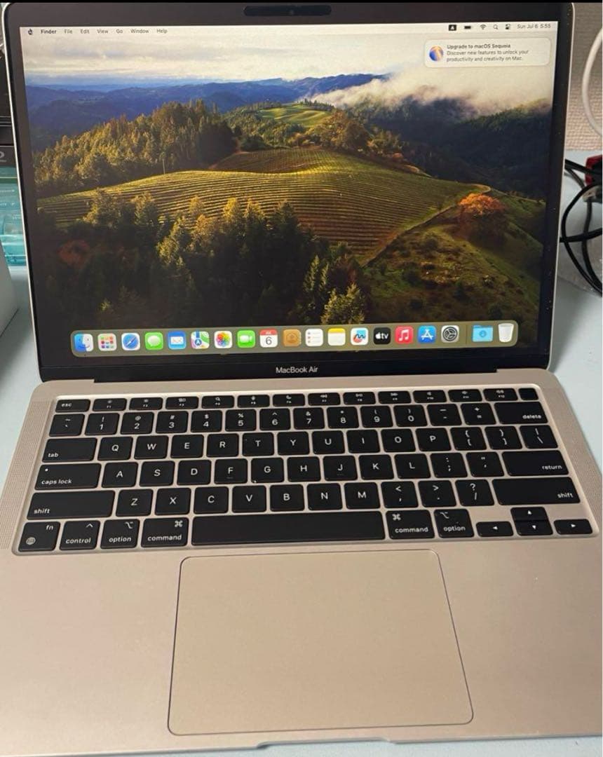 美品 Apple MacBook Air M1 8GB RAM / US配列