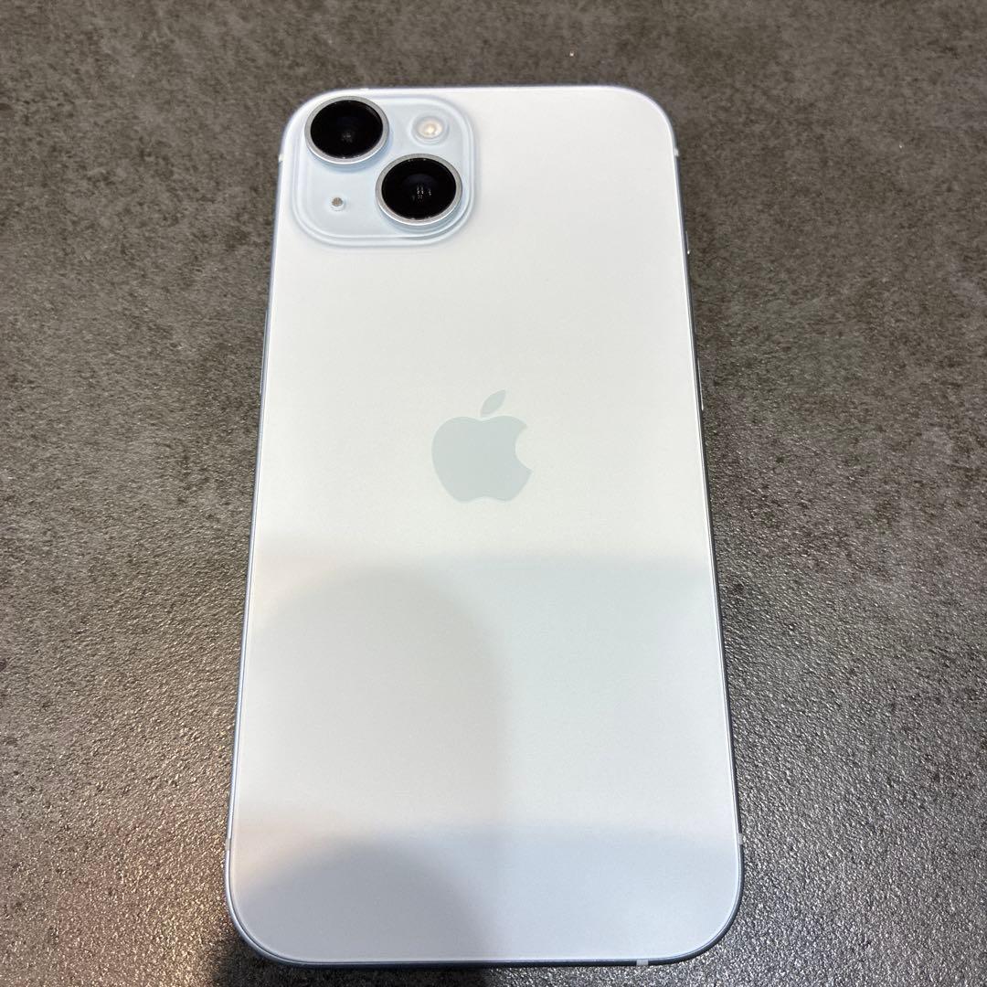 iPhone15 ブルー　本体　128GB