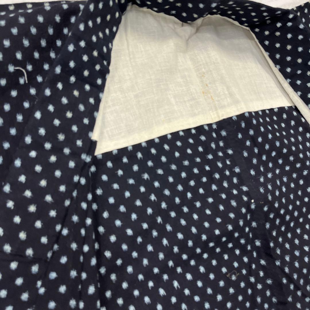 9 9 雪ん子 絣 リメイク用