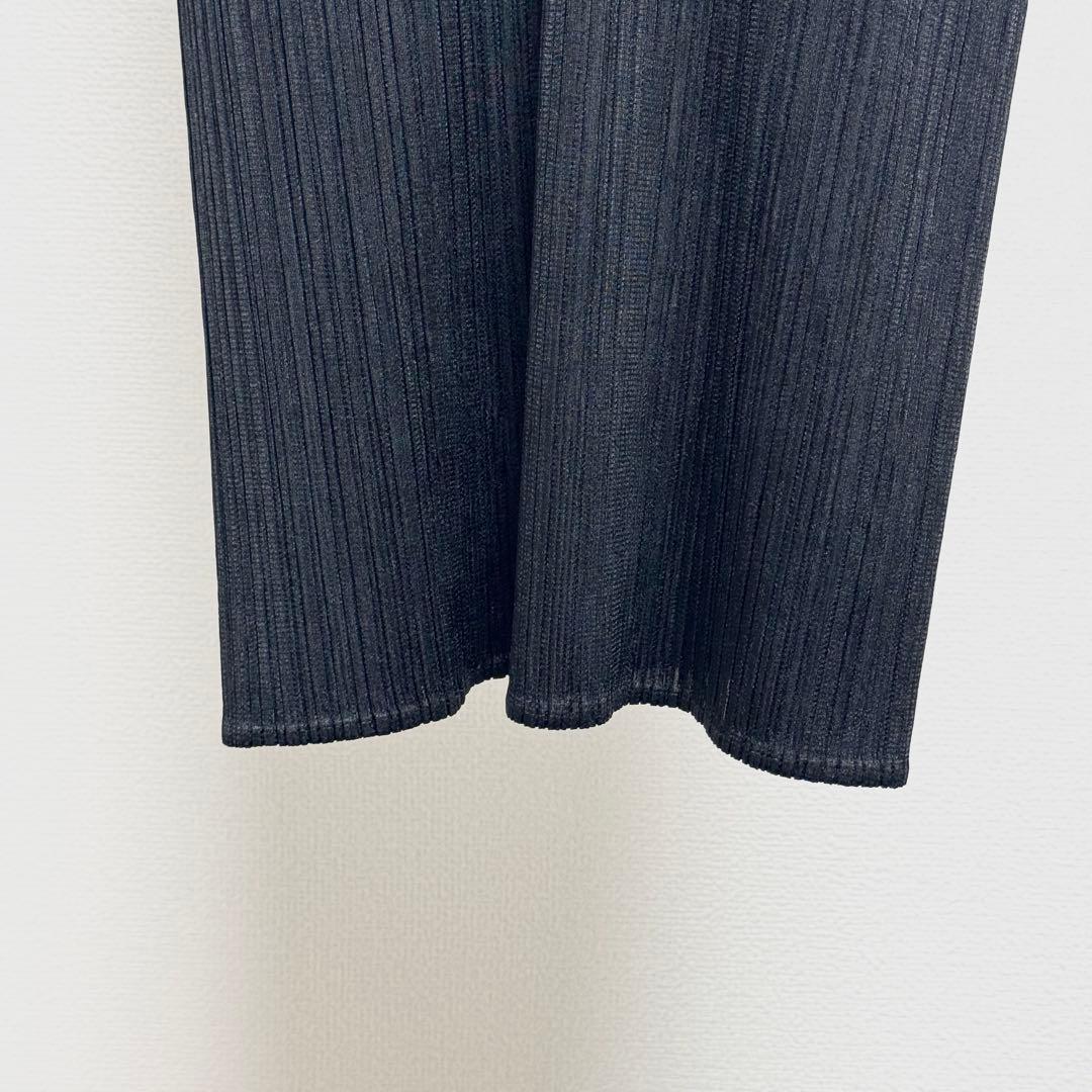 25年モデル 極美品 プリーツプリーズ BASICS ワンピース 2 ブラック