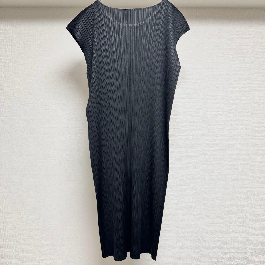 25年モデル 極美品 プリーツプリーズ BASICS ワンピース 2 ブラック