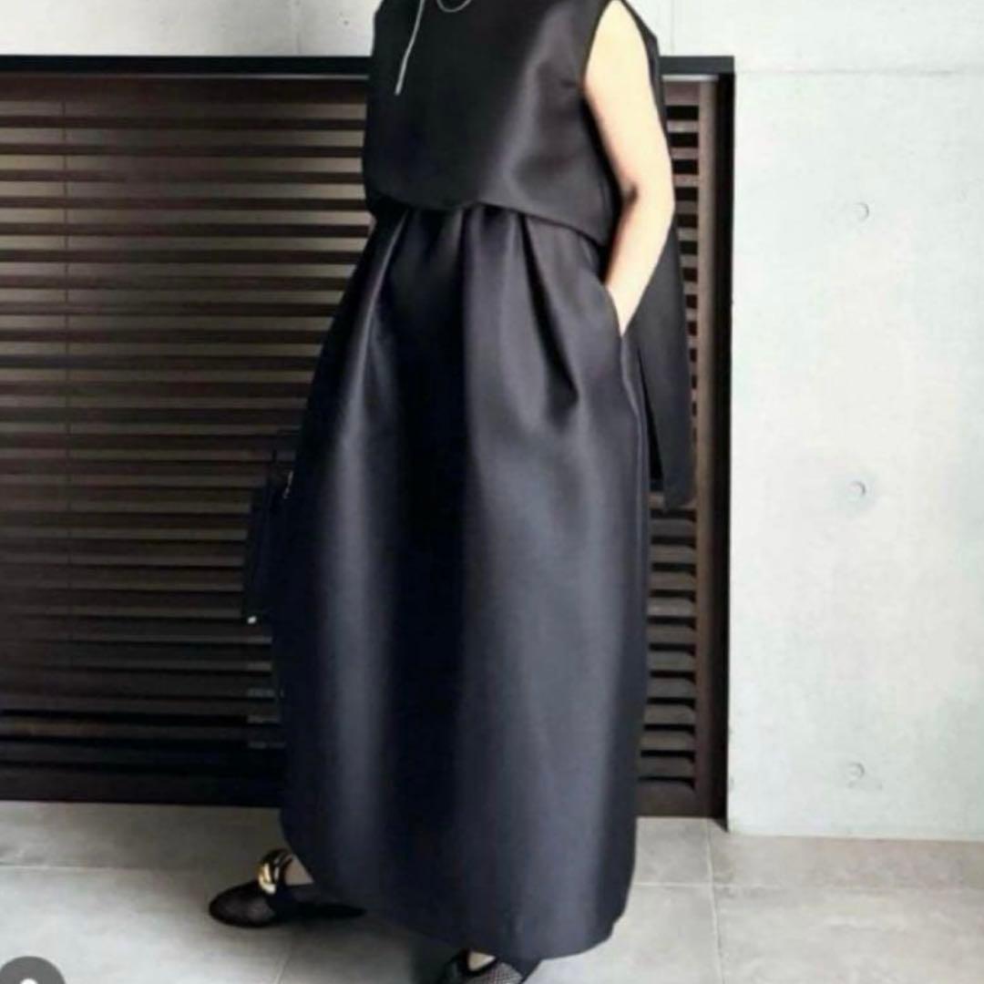 LOHEN ローヘン　ブライトダブルクロスバレルスカート