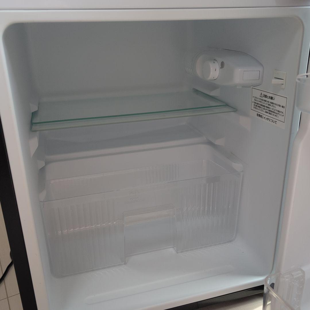 IRIS OHYAMA ブラック冷蔵庫 IRGD-9A-B