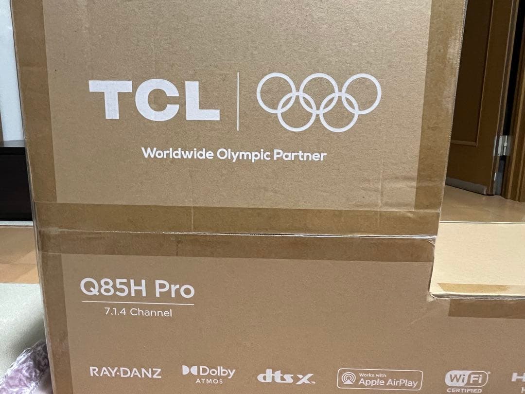 スピーカー・ウーファー Takako Angelina TCL Q85H Pro 7.1.4ch