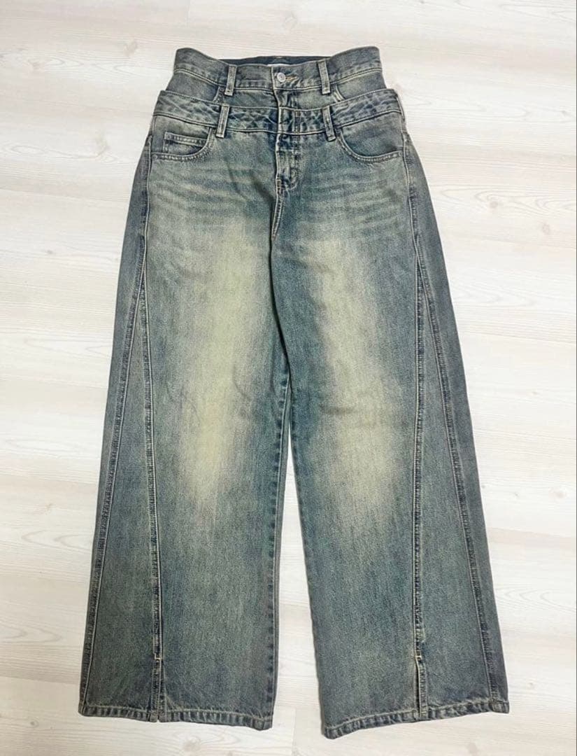 【美品】SLY LAYERED STRAIGHT PT-C