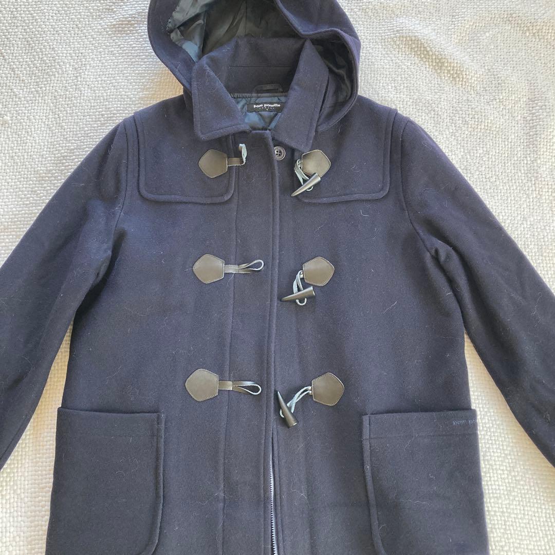 ポンポネットジュニア　160 ダッフルコート　スクールコート