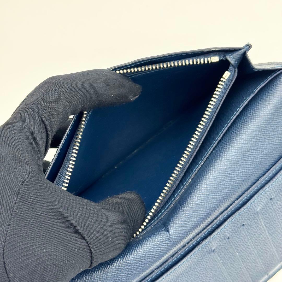 ヴィトン ポルトフォイユ ブラザ タイガ ネイビー