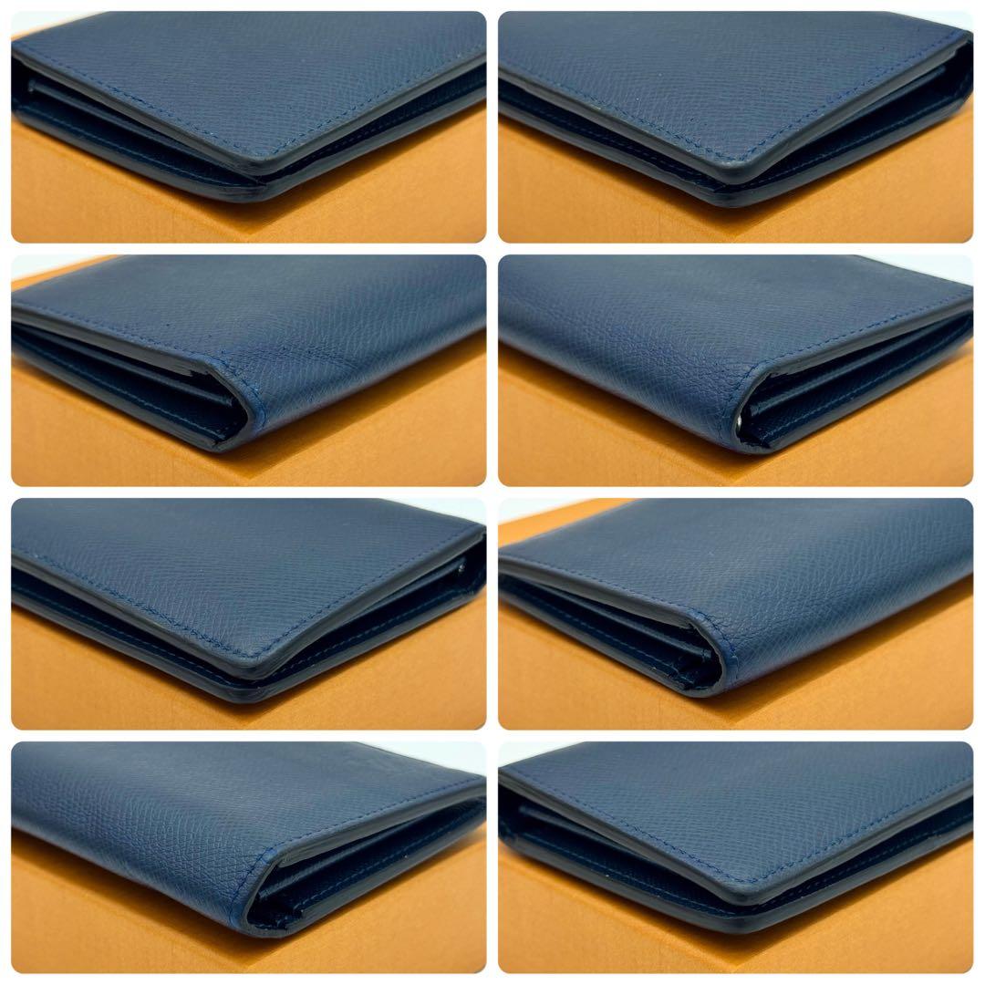 ヴィトン ポルトフォイユ ブラザ タイガ ネイビー