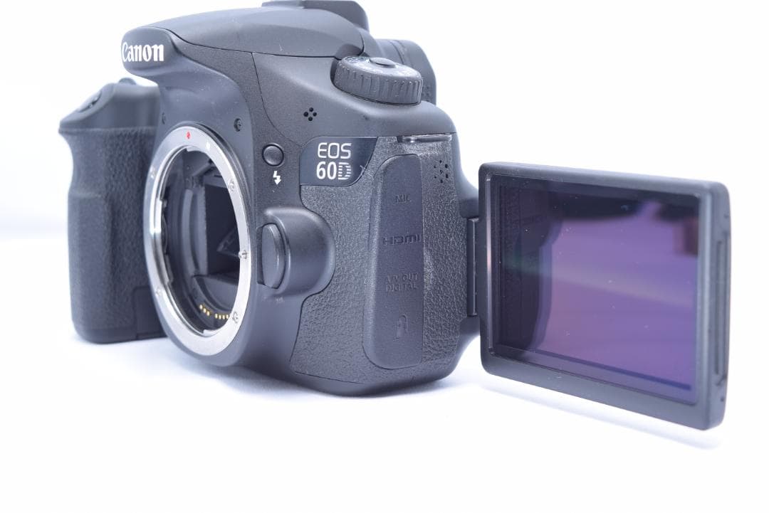 Canon EOS 60D デジタル一眼 レンズ2本付き　おまけ、バック付き!!