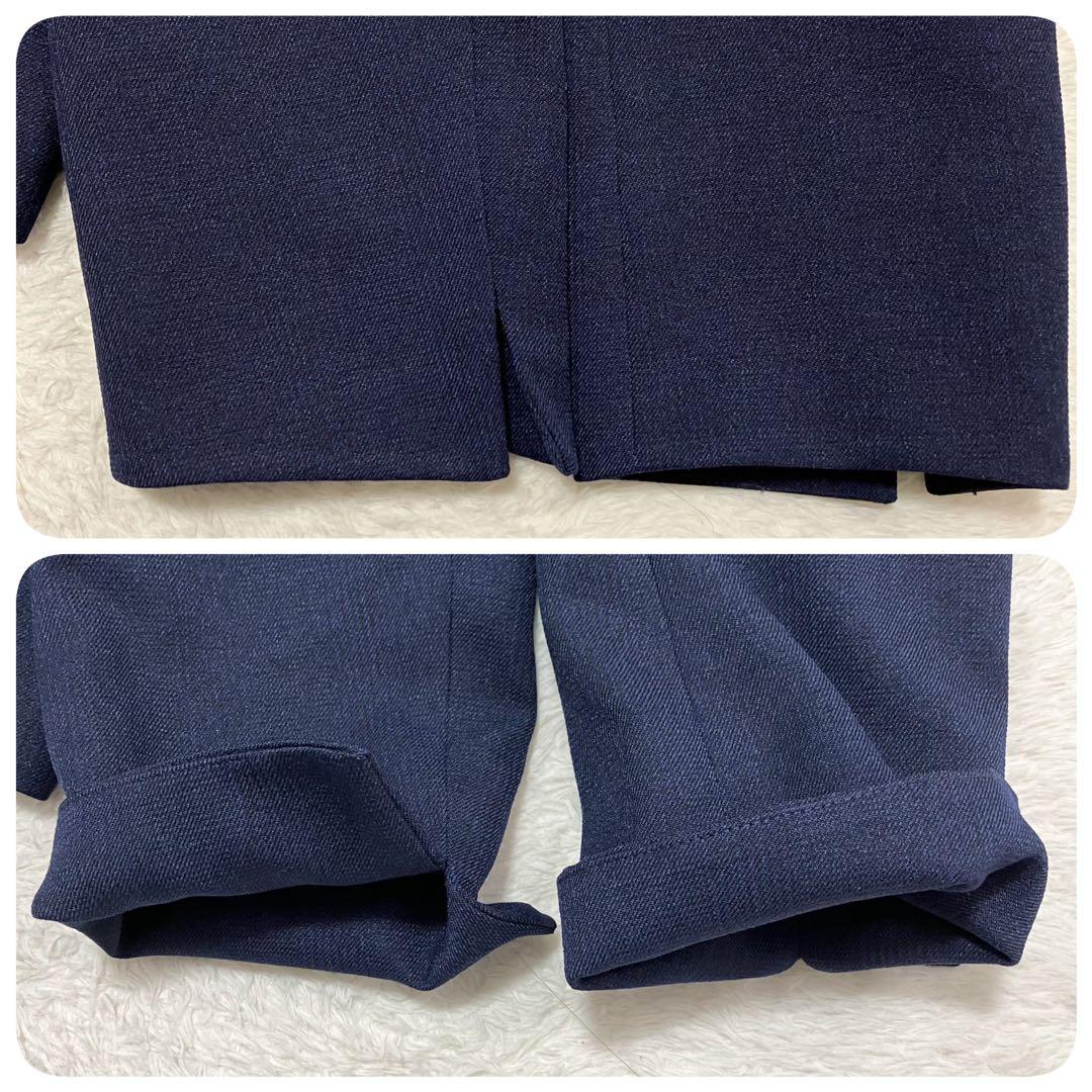 未使用級 UNITED ARROWS ノーカラー セットアップ スーツ パンツ