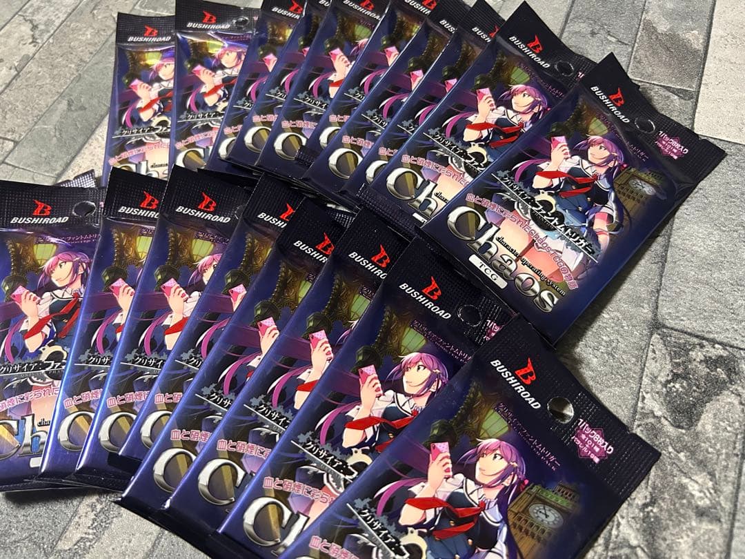 〈新品未開封〉chaosTCG グリザイアの果実 ファントムトリガー 21パック