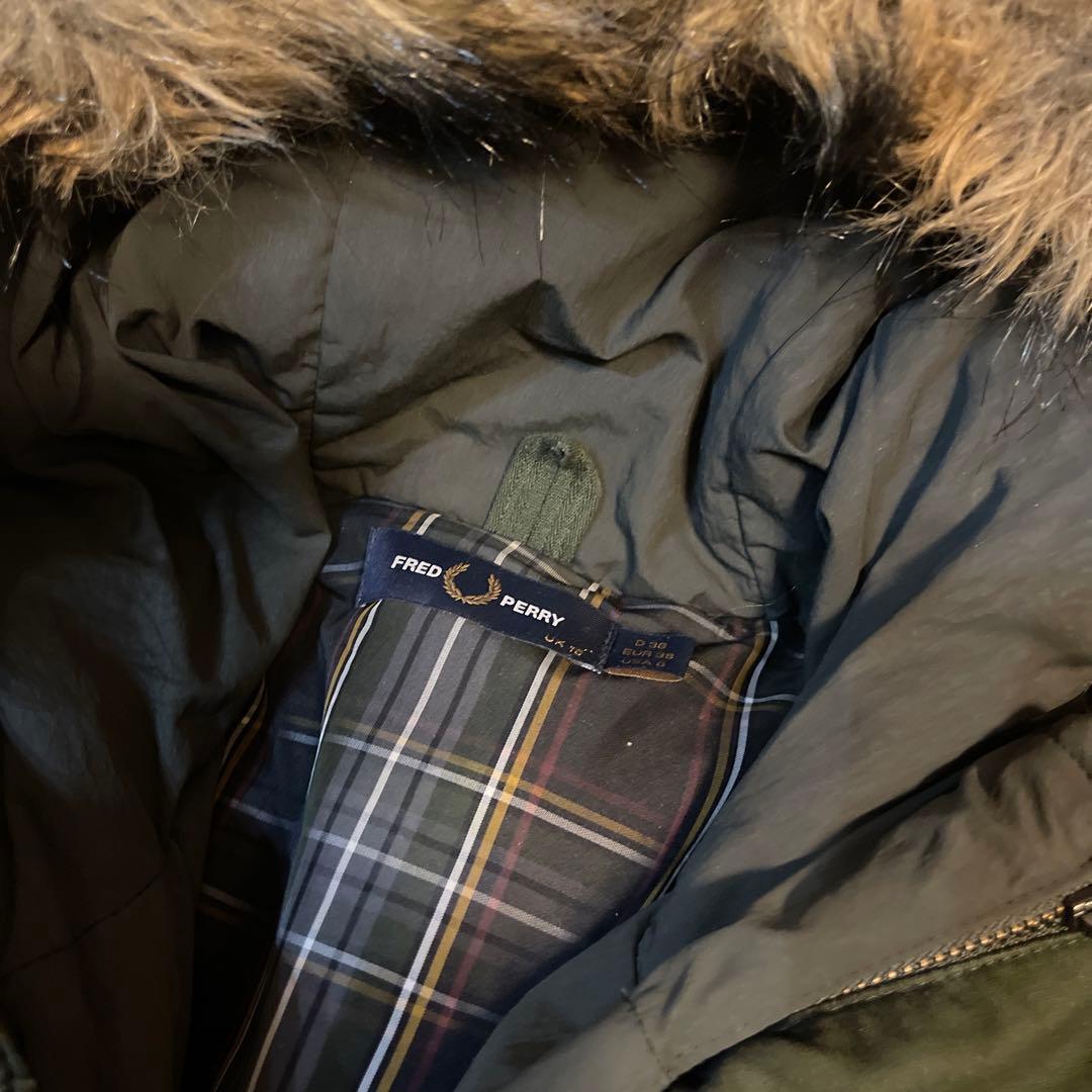 FRED PERRY オリーブグリーン モッズコート UK10（M〜L）