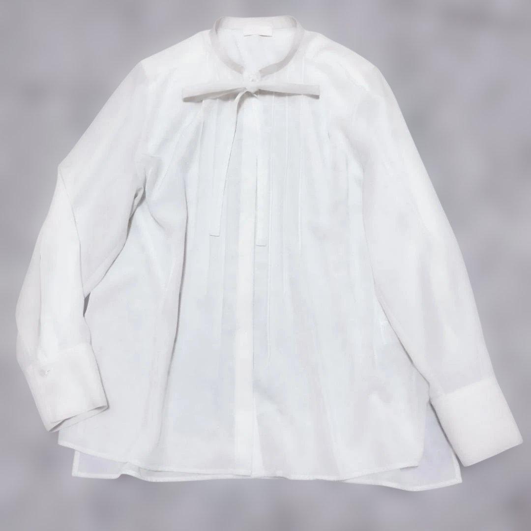 トゥモローランド ボールジィ Ballsey クリアデシン ボウタイ ブラウス