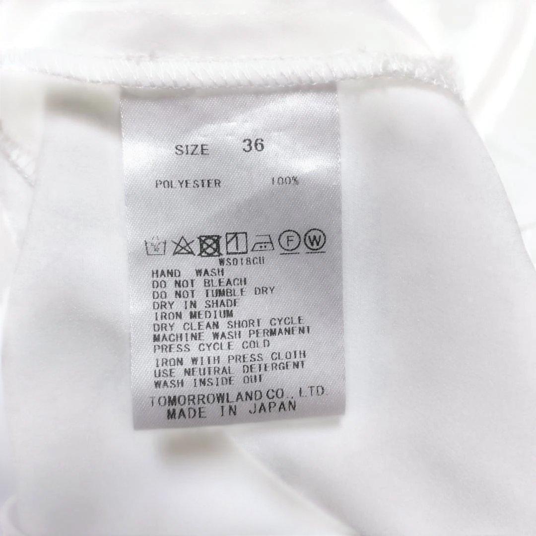 トゥモローランド ボールジィ Ballsey クリアデシン ボウタイ ブラウス